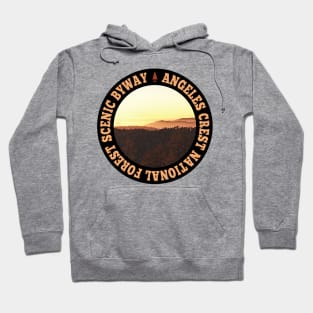 Angeles Crest Scenic Byway National Forest Scenic Byway circle Hoodie